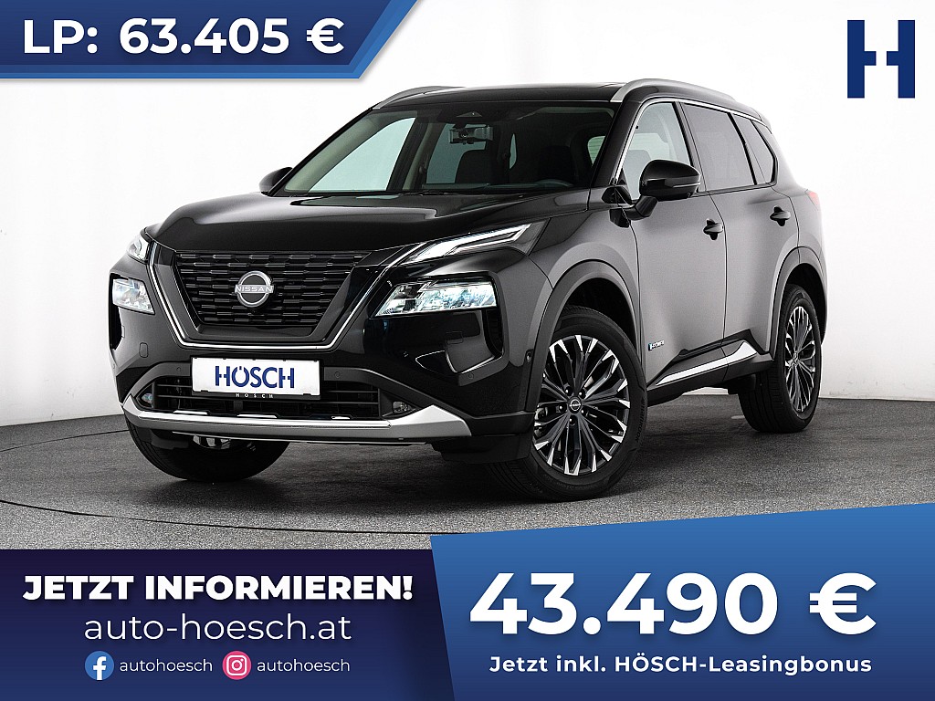 Nissan X-TRAIL Tekna 1.5 VC-T e-4orce 4WD 7-SITZE bei Autohaus Hösch GmbH in 