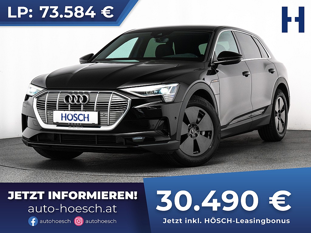 Audi e-tron 50 quattro WIE NEU ERSTBESITZ -59% bei Autohaus Hösch GmbH in 