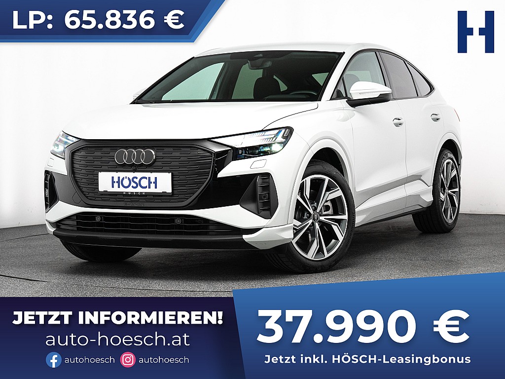 Audi Q4 e-tron 40 SB MATRIX 20er ASSISTENZ bei Autohaus Hösch GmbH in 