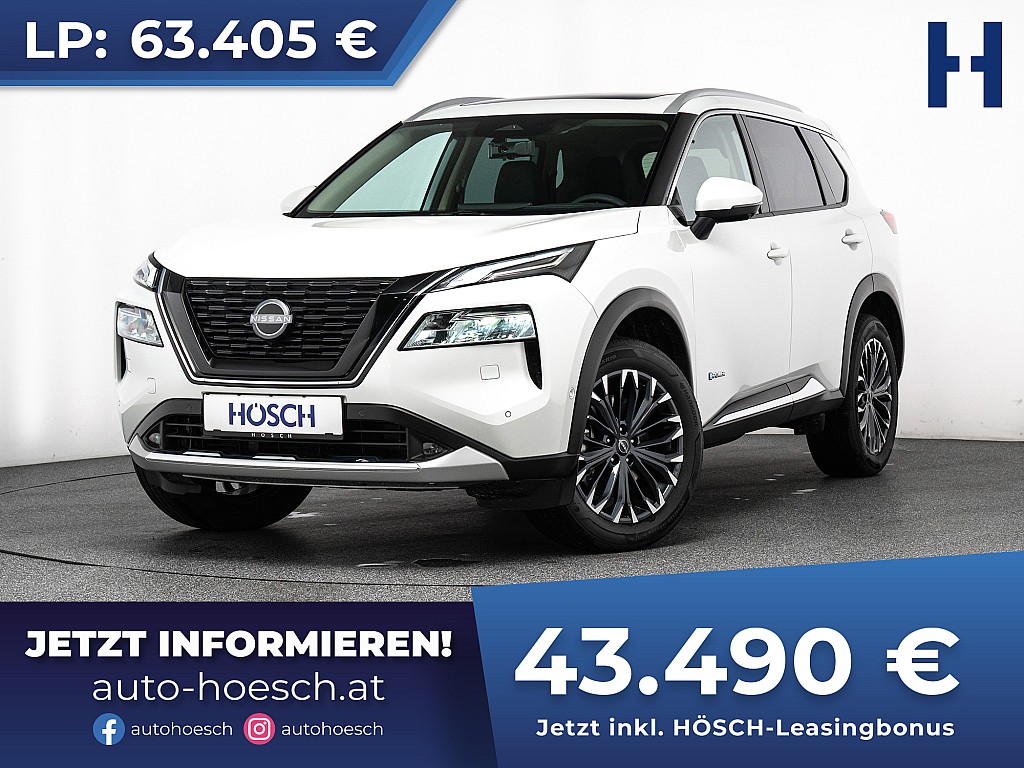 Nissan X-TRAIL Tekna VC-T e-4orce 7-SITZE NEUES MODELL bei Autohaus Hösch GmbH in 