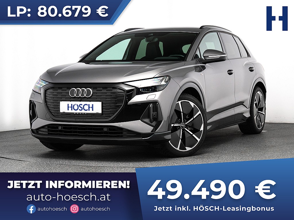 Audi Q4 e-tron 50 quattro 2x S-Line 21er TRAUMEXTRAS bei Autohaus Hösch GmbH in 
