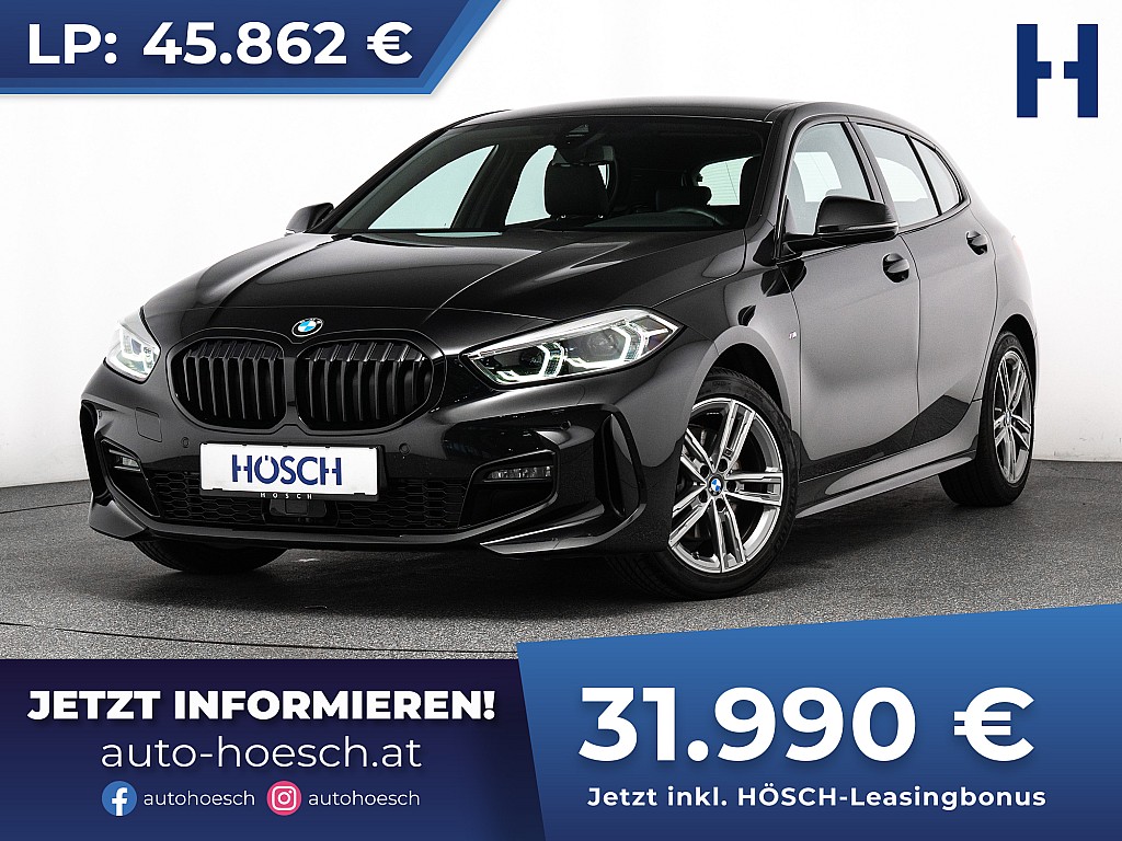 BMW 118i M-Sport Aut. SCHNÄPPCHEN WIE NEU bei Autohaus Hösch GmbH in 