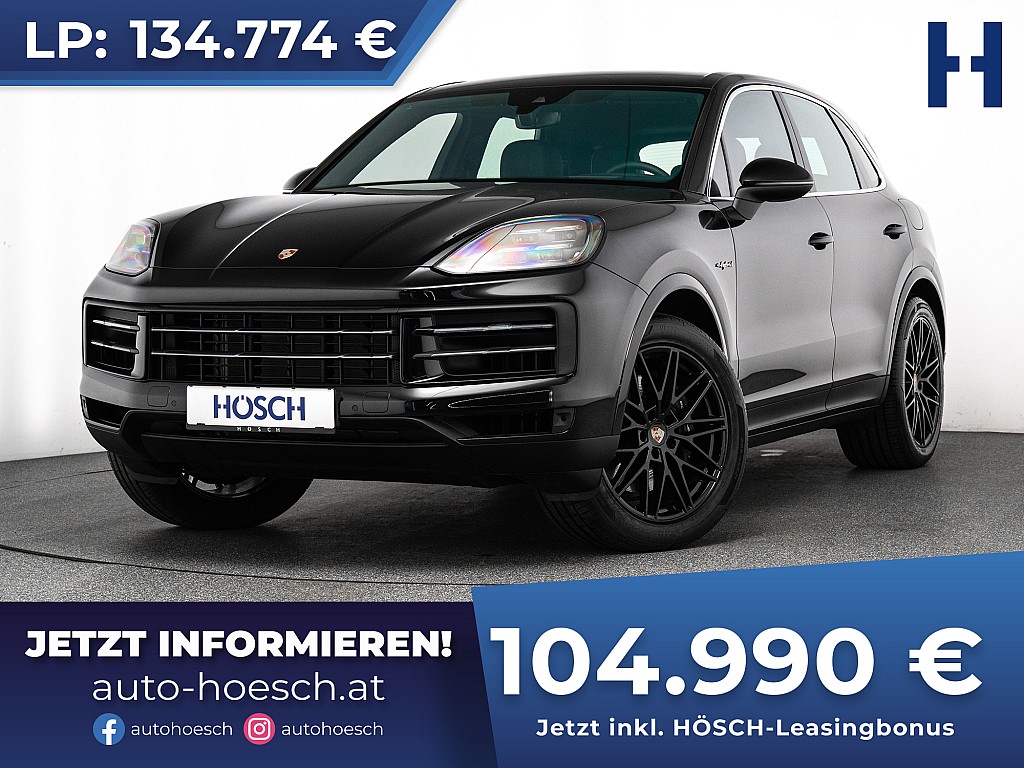 Porsche Cayenne E-Hybrid 21er HEADUP HD-MATRIX LEDER bei Autohaus Hösch GmbH in 