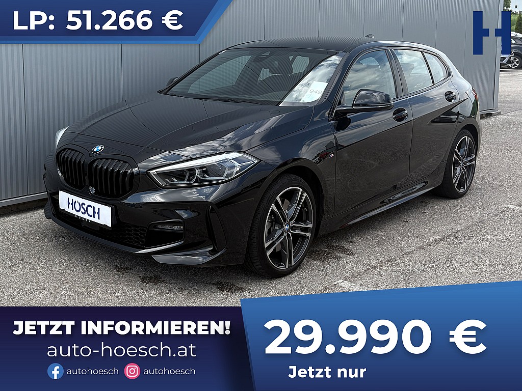 BMW 120d xDrive M Sport Aut. AHK LIVE PROF R-KAMERA bei Autohaus Hösch GmbH in 