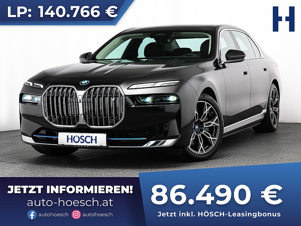 BMW i7 xDrive60 NEUWAGENZUSTAND -39% bei Autohaus Hösch GmbH in 