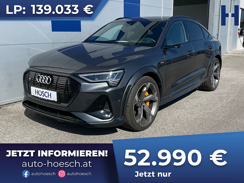 Audi e-tron SB S quattro VOLL TRAUMPREIS -62% bei Autohaus Hösch GmbH in 