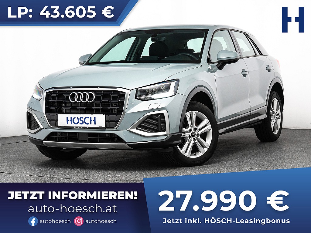 Audi Q2 35 TFSI advanced Aut. LED NAV ACC R-KAMERA bei Autohaus Hösch GmbH in 