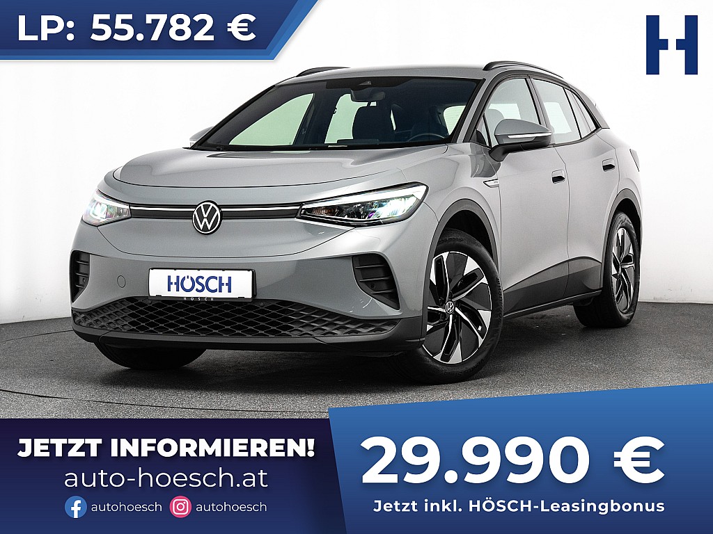 VW ID.4 Pro Perf. 82kWh 19er LED NAV ACC -46% bei Autohaus Hösch GmbH in 