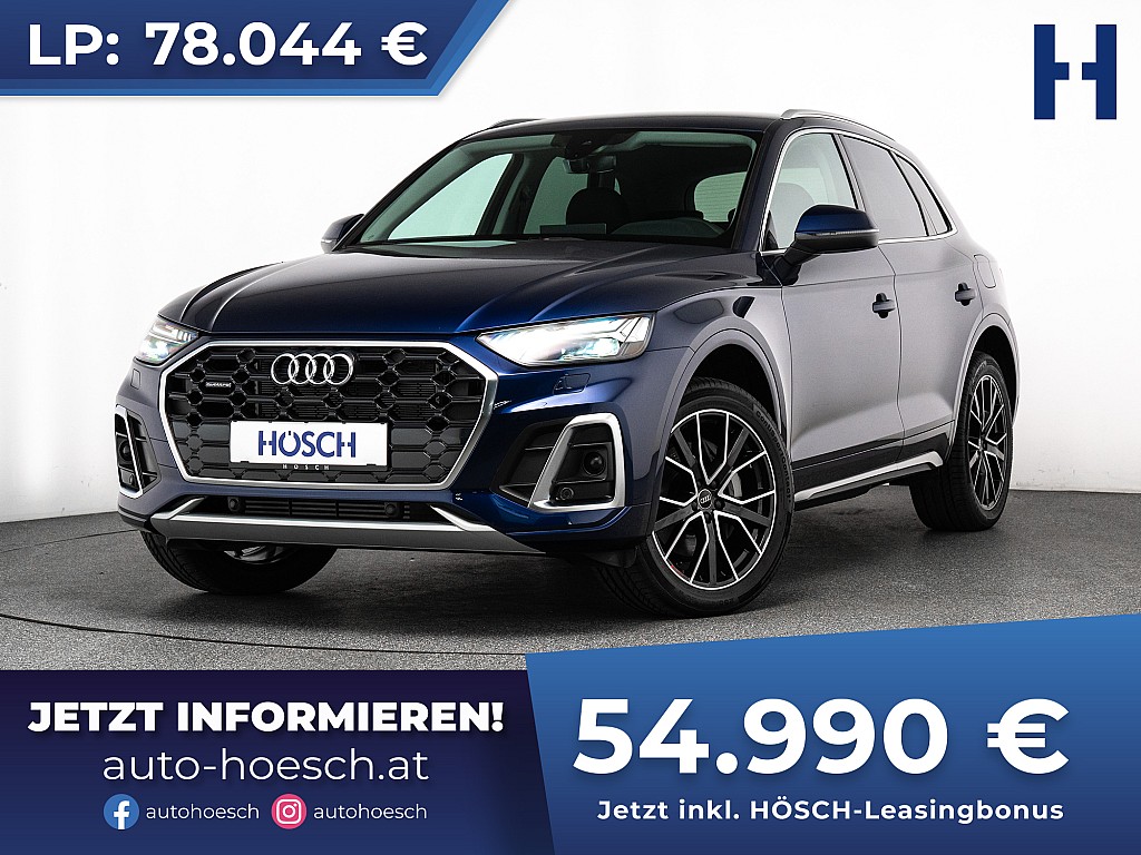 Audi Q5 50 TFSIe quattro S-Line EXTRAS WIE NEU -30% bei Autohaus Hösch GmbH in 
