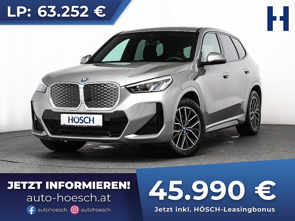 BMW iX1 xDrive30 M-Sport AHK R-KAM WIE NEU++ bei Autohaus Hösch GmbH in 