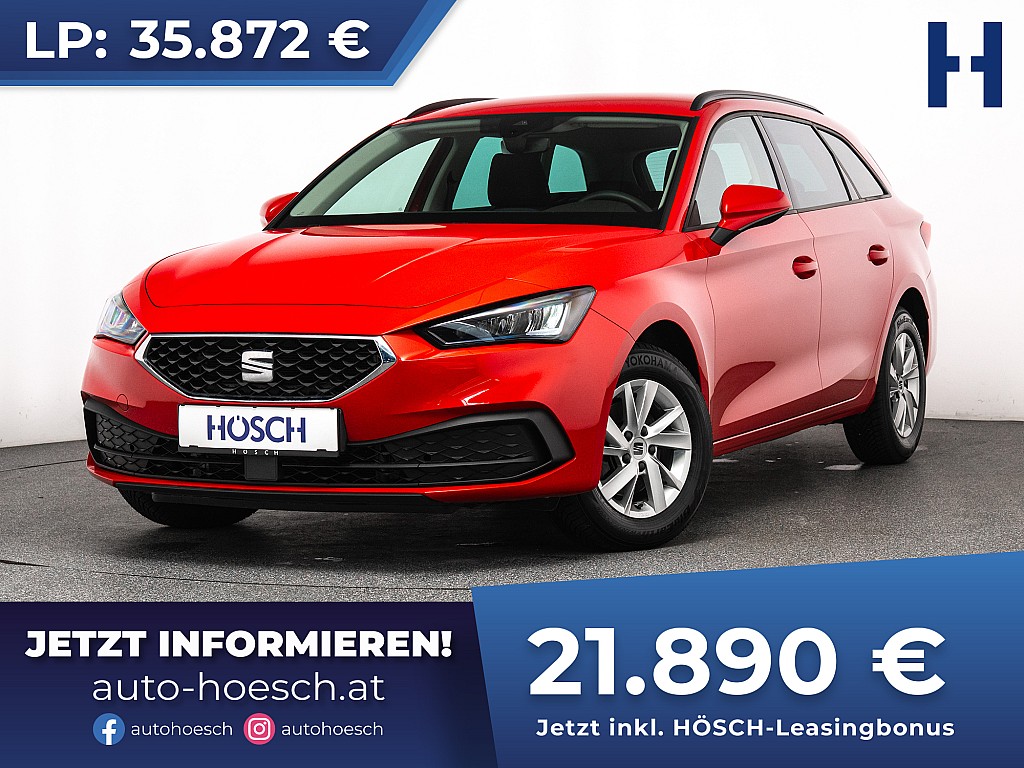 Seat Leon SP Kombi 1,0 eTSI Style Aut. TOP-AKTION bei Autohaus Hösch GmbH in 