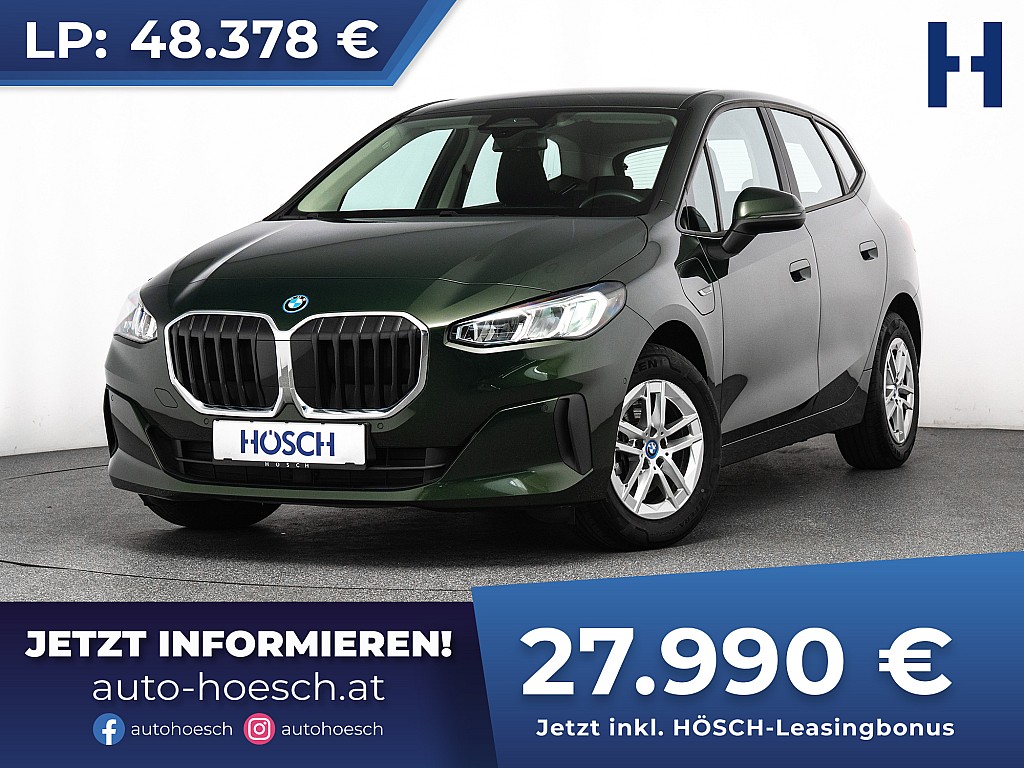 BMW 2 225e xDrive Active Tourer ERSTBESITZ bei Autohaus Hösch GmbH in 