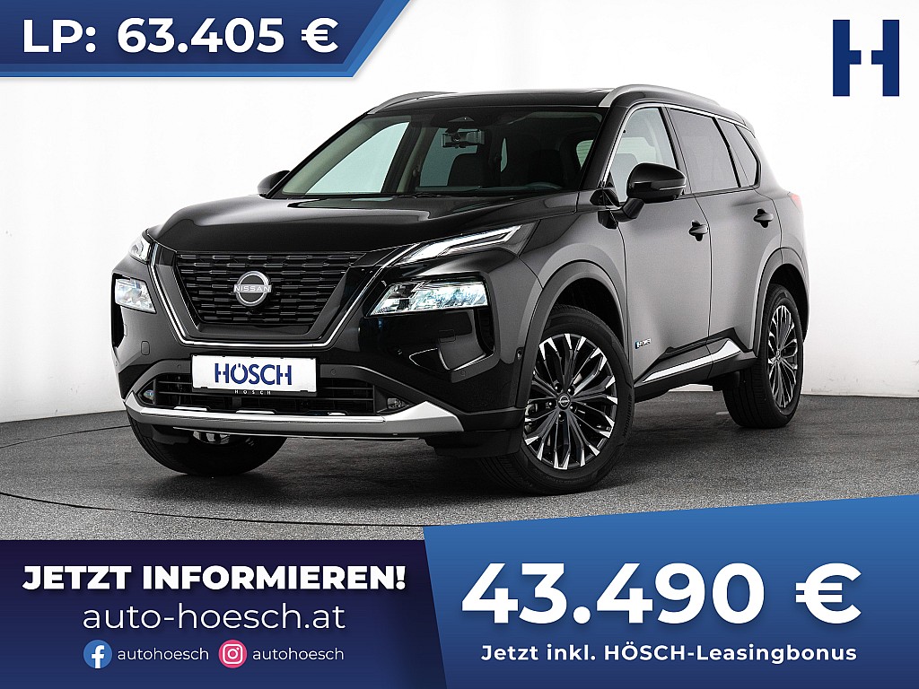 Nissan X-TRAIL Tekna 1.5 VC-T e-4orce 4WD 7-SITZE bei Autohaus Hösch GmbH in 