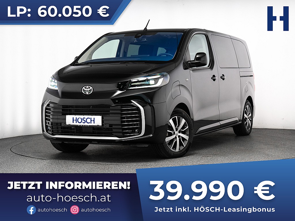 Toyota Proace Verso 75 kWh L1 8-Sitzer WENIG KM++ bei Autohaus Hösch GmbH in 