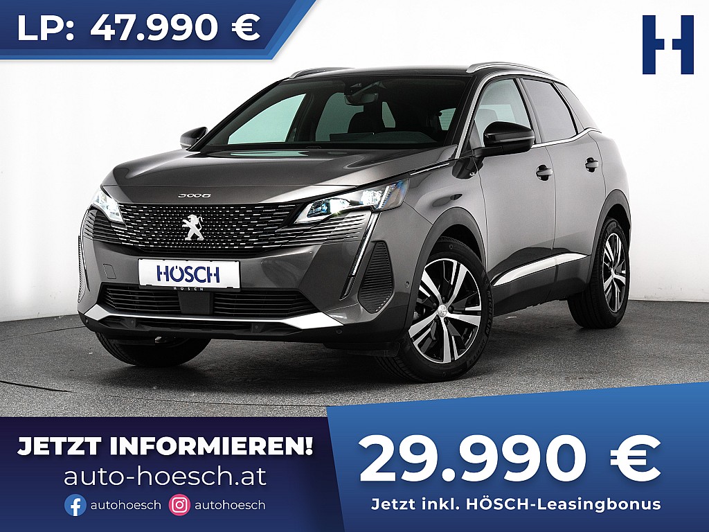 Peugeot 3008 SUV PureTech 130 GT Aut. MEGA-DEAL bei Autohaus Hösch GmbH in 