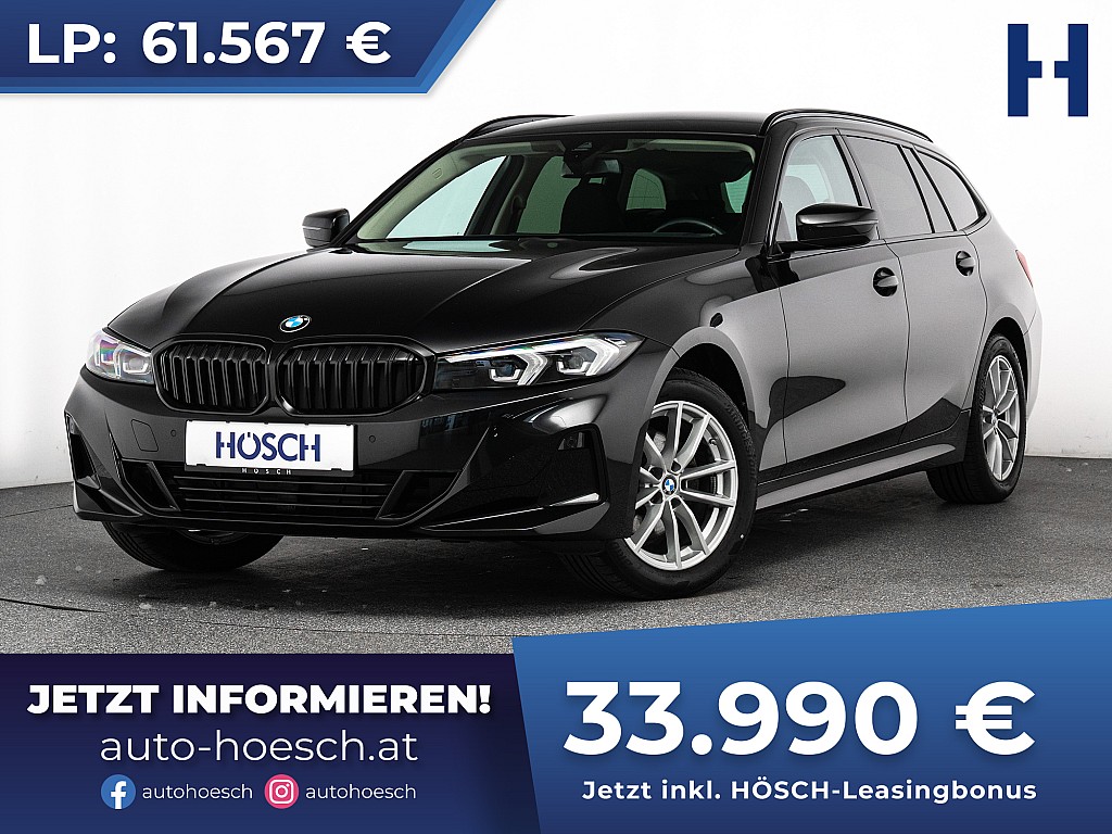 BMW 320d xDrive Touring ERSTBESITZ SALE -45% bei Autohaus Hösch GmbH in 