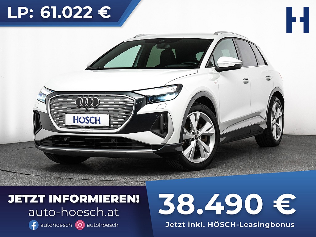 Audi Q4 e-tron 40 2xS-Line TOP-EXTRAS bei Autohaus Hösch GmbH in 
