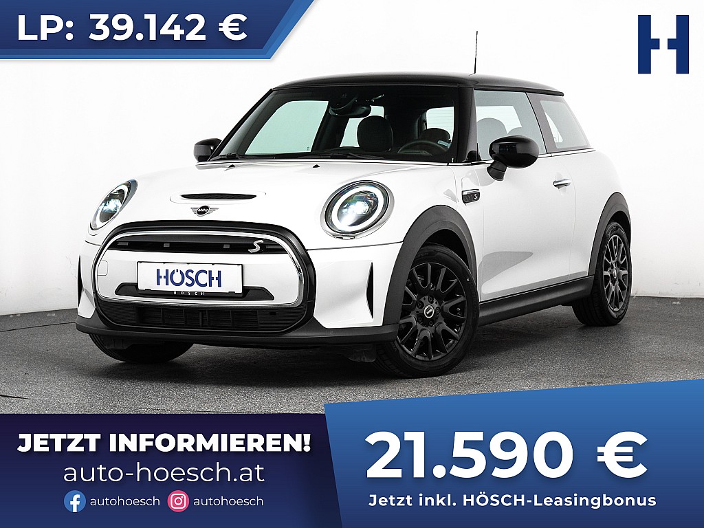 MINI Cooper SE Classic LED NAVI SHZ WÄRMEPUMPE -45% bei Autohaus Hösch GmbH in 