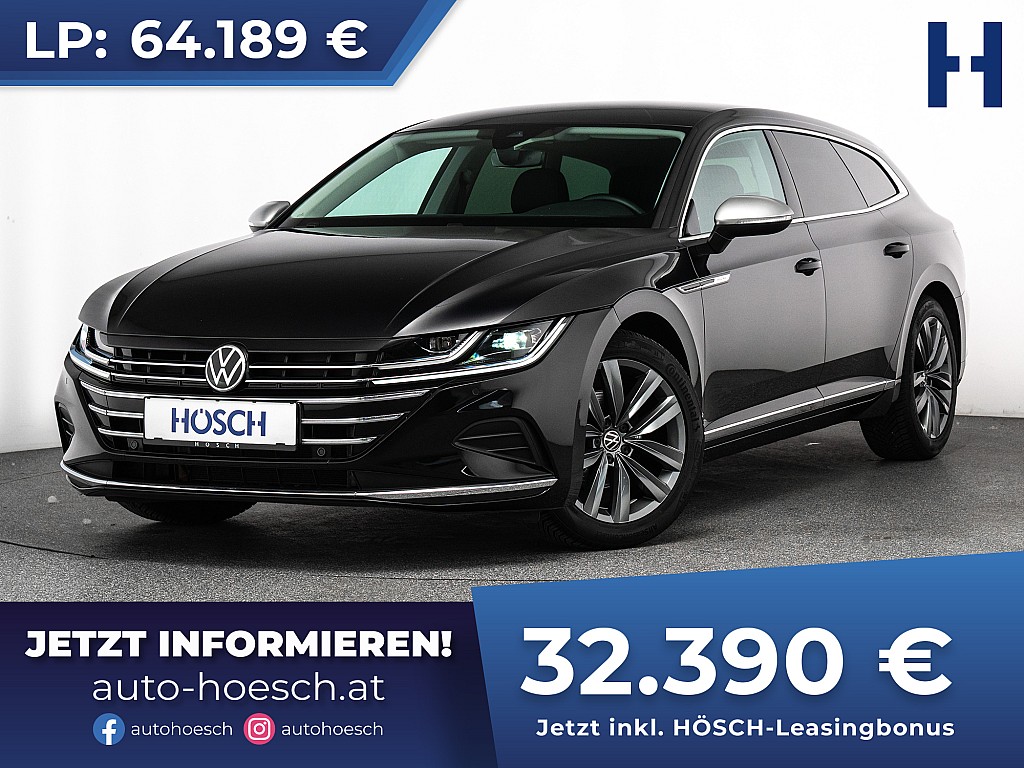 VW Arteon SB TDI Elegance EXTRAS HAMMERPREIS -50% bei Autohaus Hösch GmbH in 
