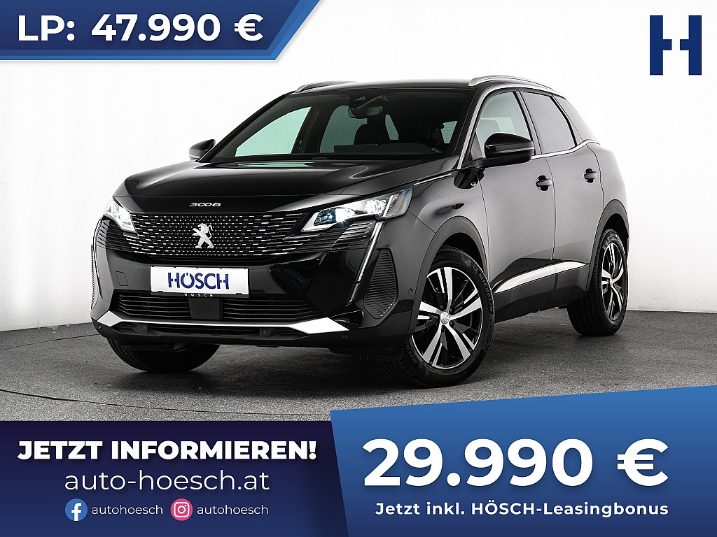 Peugeot 3008 SUV PureTech 130 GT Aut. MEGA-DEAL bei Autohaus Hösch GmbH in 