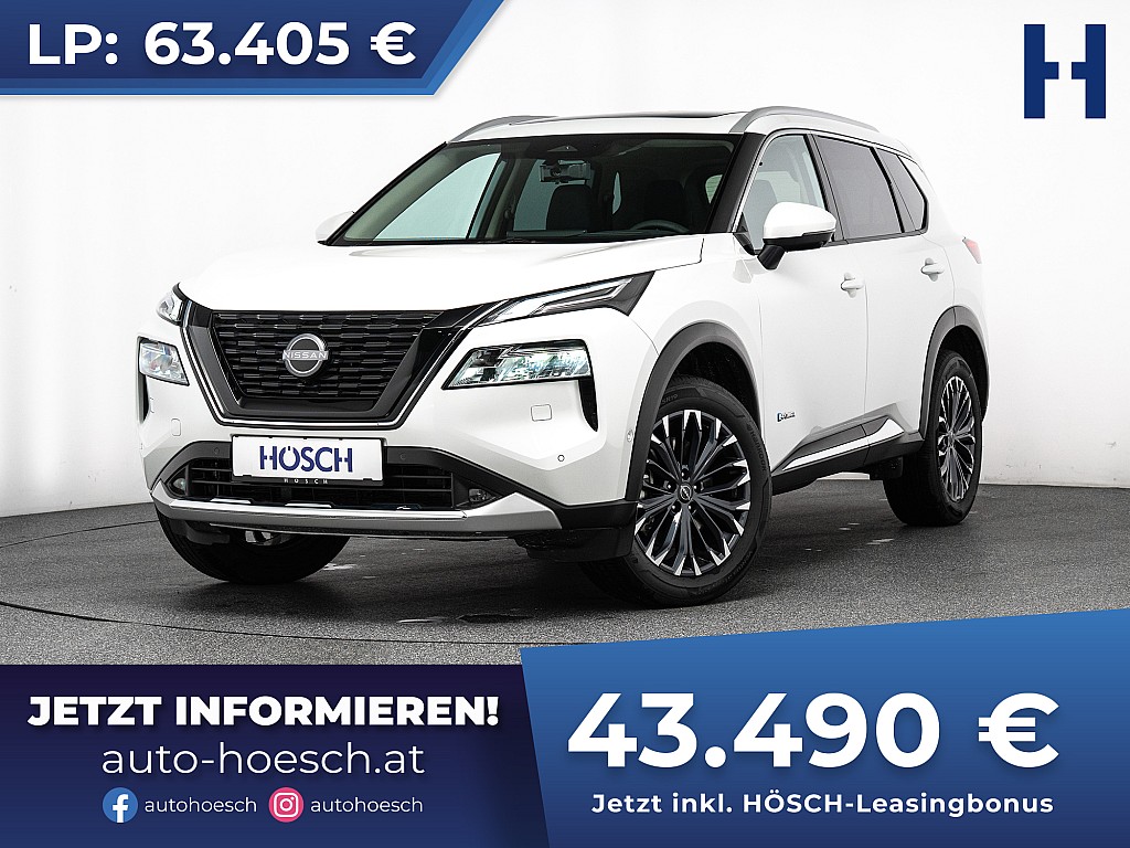 Nissan X-TRAIL Tekna VC-T e-4orce 7-SITZE NEUES MODELL bei Autohaus Hösch GmbH in 