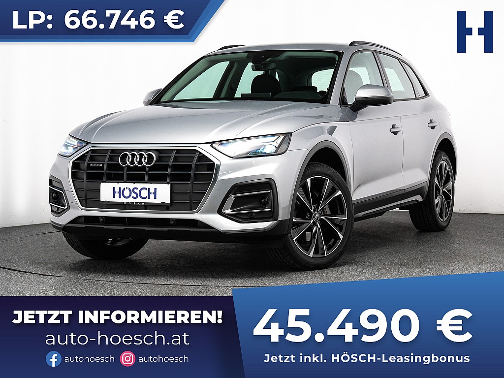 Audi Q5 40 TDI quattro EXTRAS TOP ERSTBESITZ ++ bei Autohaus Hösch GmbH in 