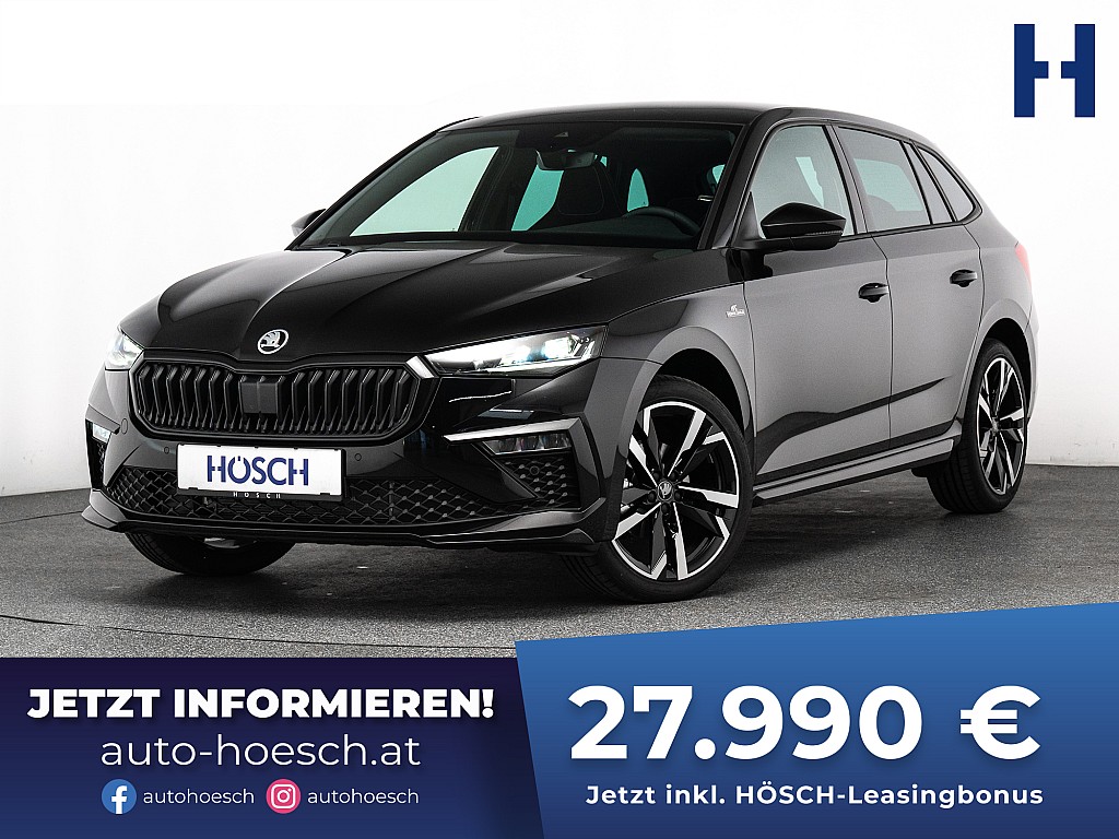 Skoda Scala 1,0 TSI Monte Carlo Aut. MATRIX PANO R-KAM bei Autohaus Hösch GmbH in 
