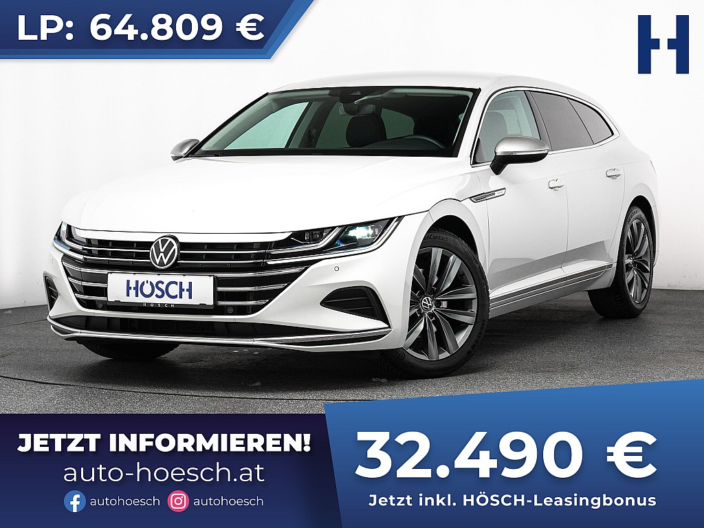 VW Arteon SB TDI Elegance MASSAGE R-KAM ACC -50% bei Autohaus Hösch GmbH in 