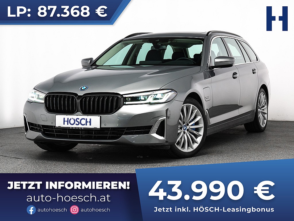 BMW 530e xDrive Touring Luxury 19″ PANO -50% bei Autohaus Hösch GmbH in 