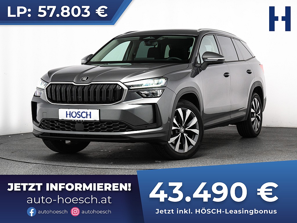 Skoda Kodiaq TSI Selection HEAD-UP 7-SITZE AHK KOMFORT bei Autohaus Hösch GmbH in 