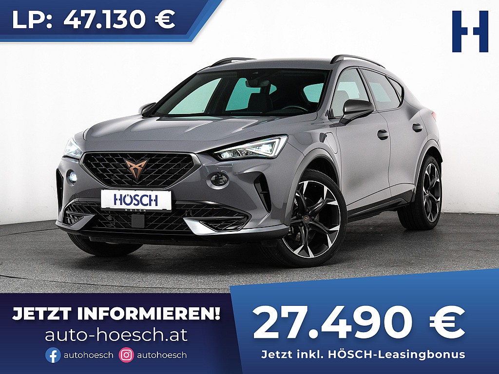 Cupra Formentor 1.4 e-HYBRID 19er KEYLESS ACC VIRTUAL bei Autohaus Hösch GmbH in 